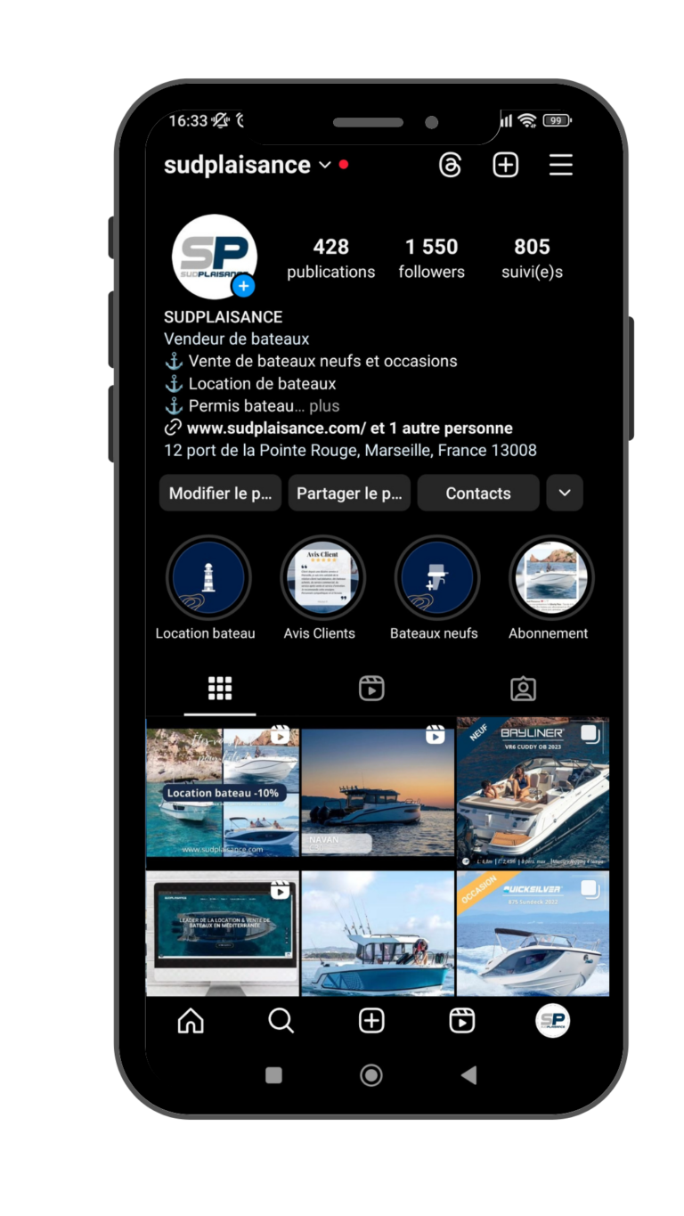 Instagram Sud Plaisance